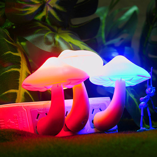 Lampe de Chevet Champignon LED Automatique Pour Chambre à Coucher 5