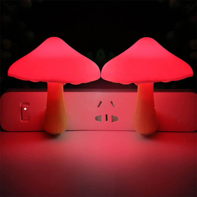 Lampe de Chevet Champignon LED Automatique Pour Chambre à Coucher 6