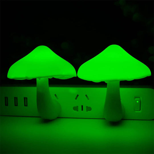 Lampe de Chevet Champignon LED Automatique Pour Chambre à Coucher 8
