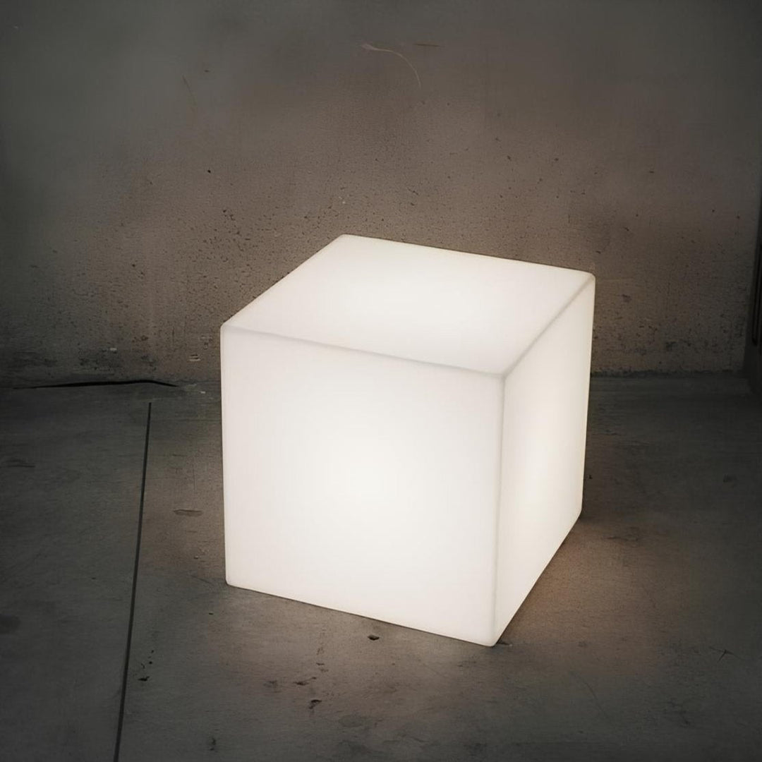 Lampe de Jardin Cube Moderne 7