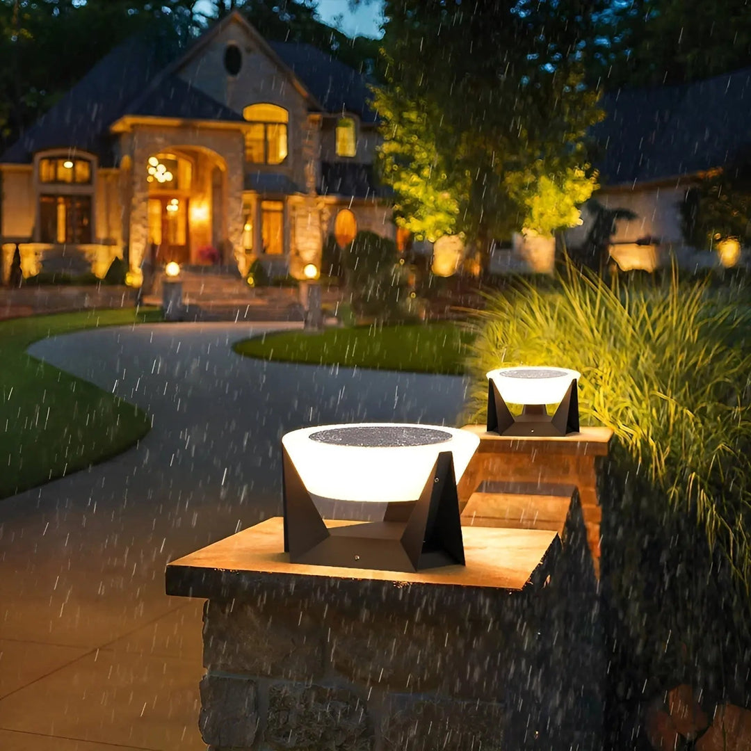 Lampe de Jardin Solaire Japonaise 3