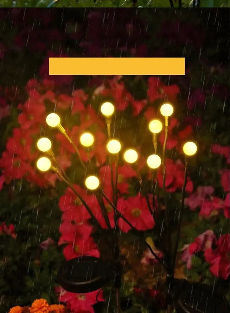 Lampe de Jardin Solaire Triple LED 3