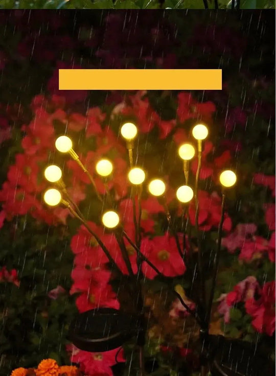 Lampe de Jardin Solaire Triple LED 3