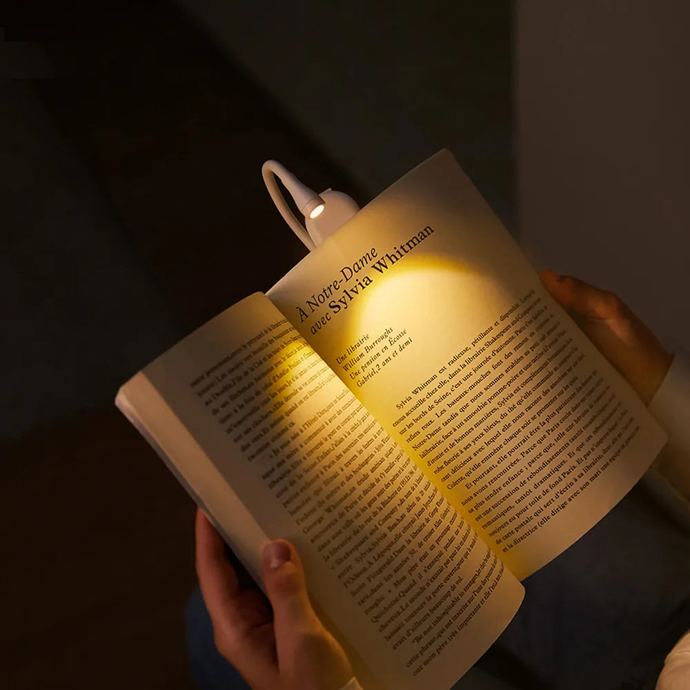 Lampe de Lecture Mini à Clip Portable 0