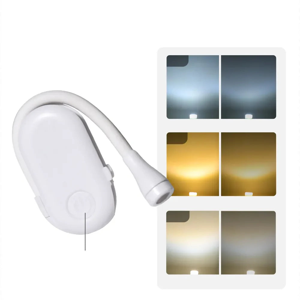 Lampe de Lecture Mini à Clip Portable 5