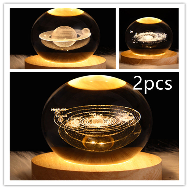 Lampe de Nuit 3D Galaxie LED pour Décoration Intérieure 11