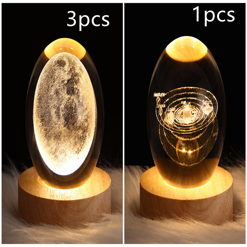 Lampe de Nuit 3D Galaxie LED pour Décoration Intérieure 12