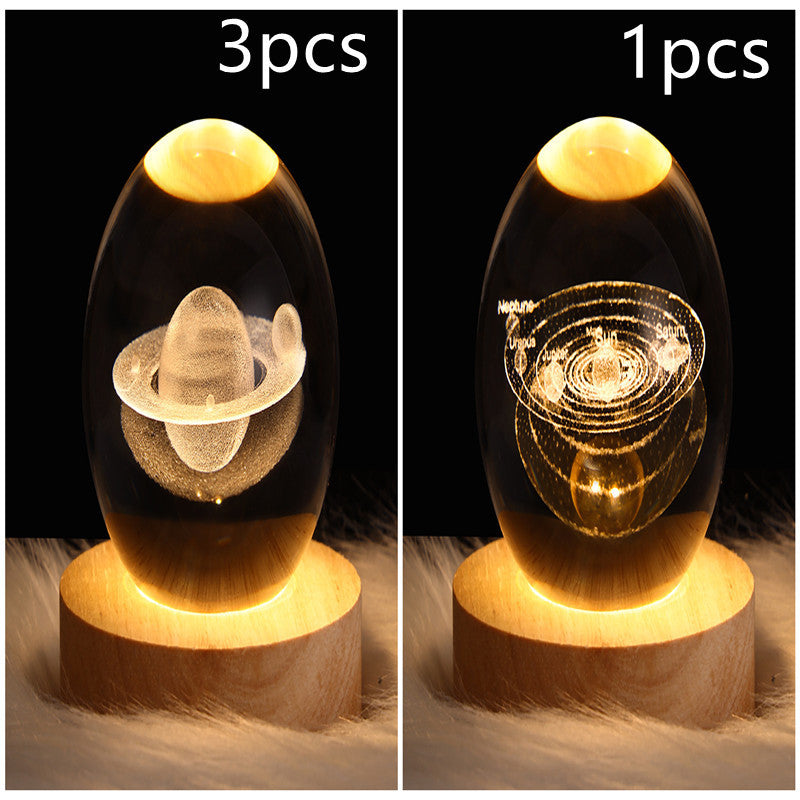 Lampe de Nuit 3D Galaxie LED pour Décoration Intérieure 14