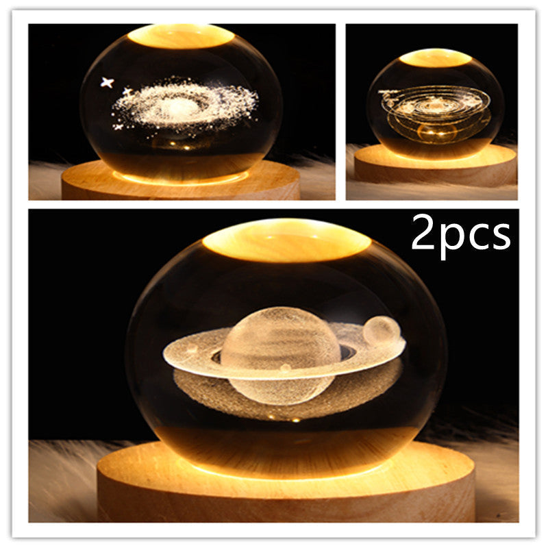 Lampe de Nuit 3D Galaxie LED pour Décoration Intérieure 15