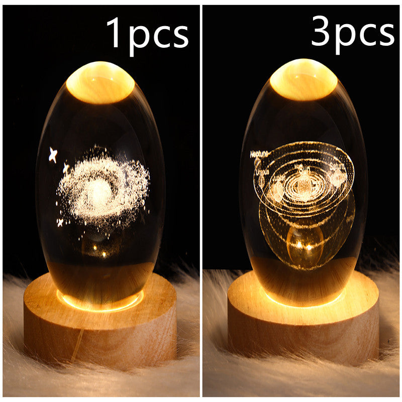 Lampe de Nuit 3D Galaxie LED pour Décoration Intérieure 17
