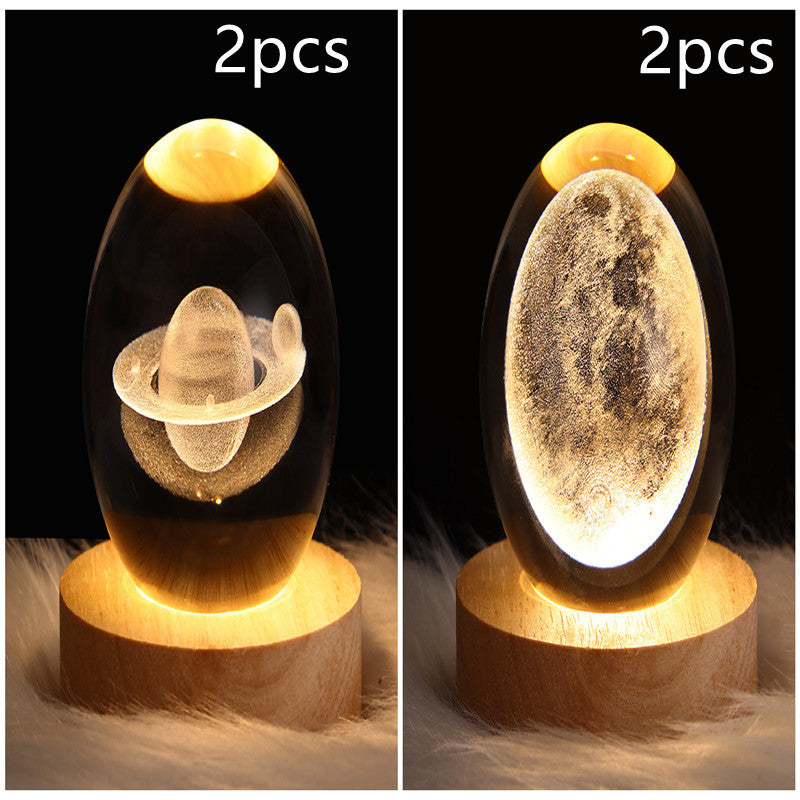 Lampe de Nuit 3D Galaxie LED pour Décoration Intérieure 18