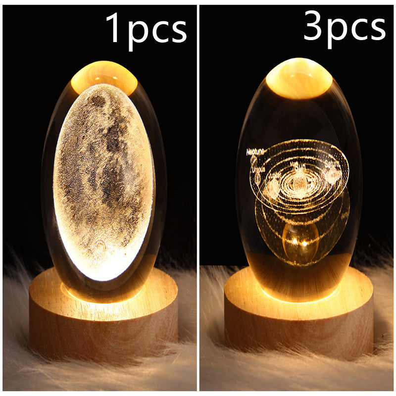 Lampe de Nuit 3D Galaxie LED pour Décoration Intérieure 19