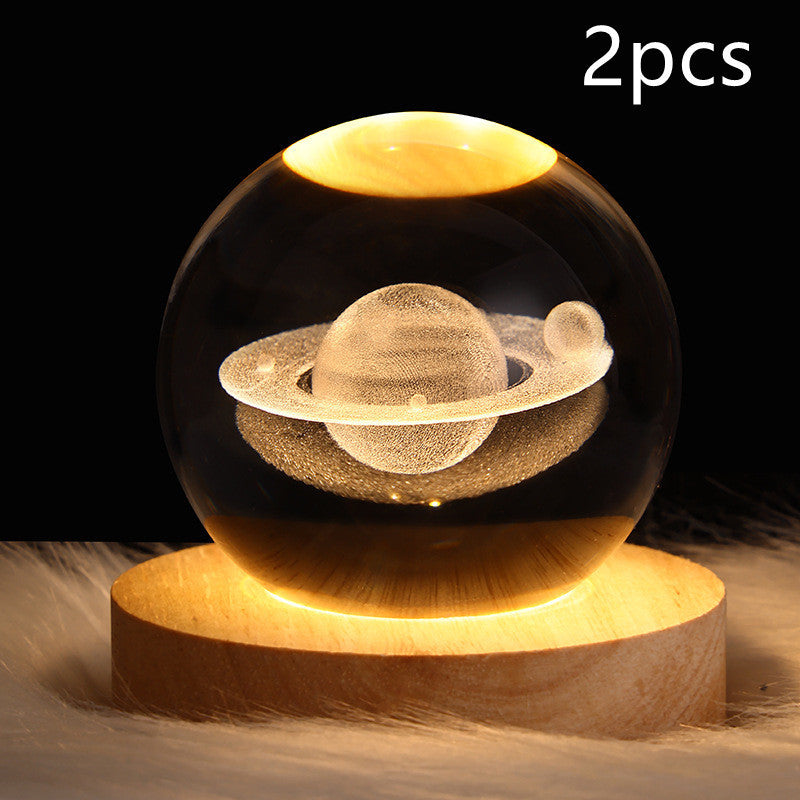Lampe de Nuit 3D Galaxie LED pour Décoration Intérieure 21
