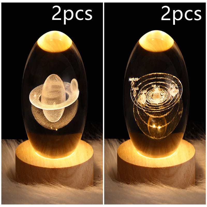 Lampe de Nuit 3D Galaxie LED pour Décoration Intérieure 23