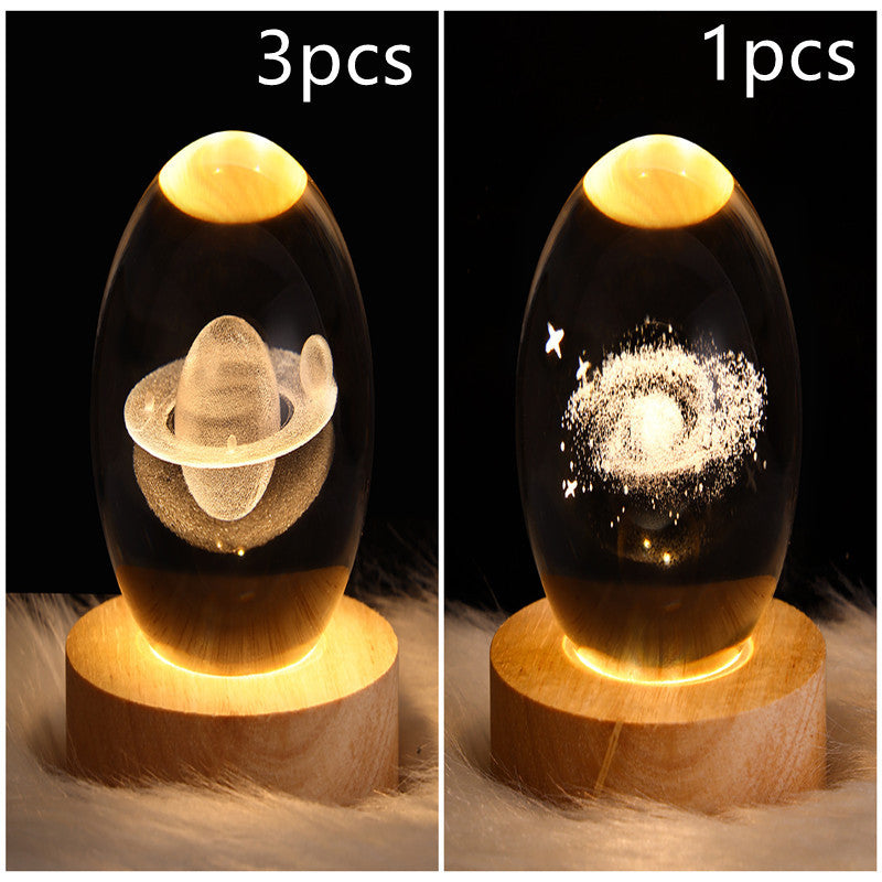 Lampe de Nuit 3D Galaxie LED pour Décoration Intérieure 34