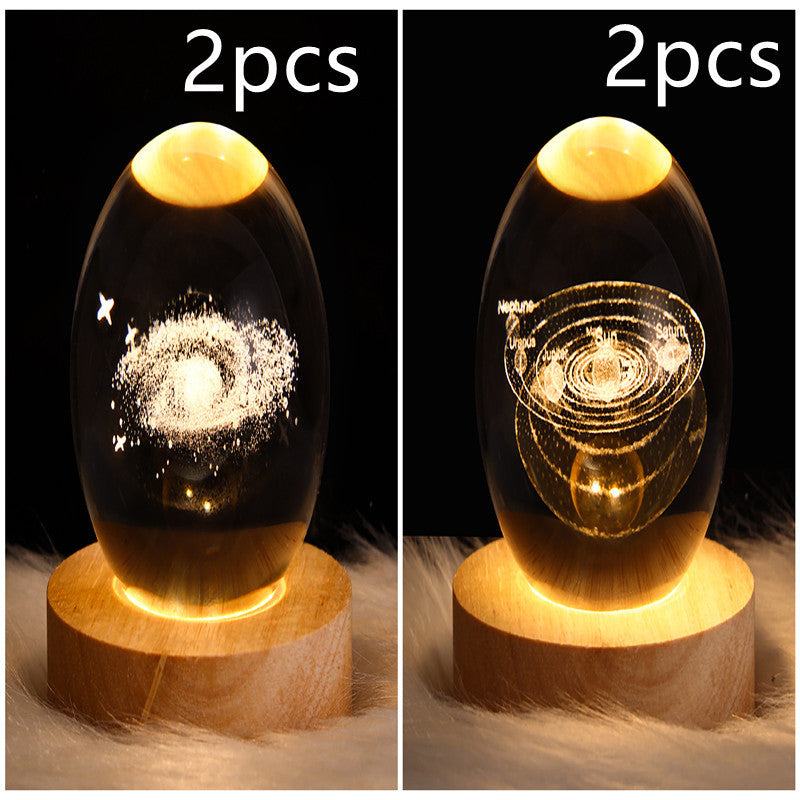 Lampe de Nuit 3D Galaxie LED pour Décoration Intérieure 37