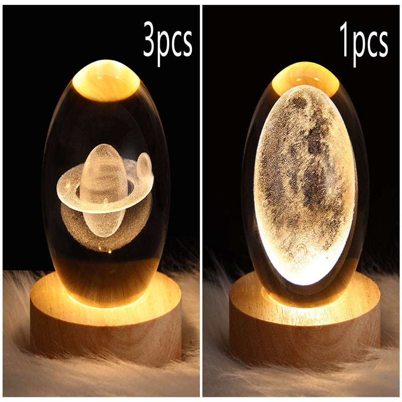Lampe de Nuit 3D Galaxie LED pour Décoration Intérieure 38