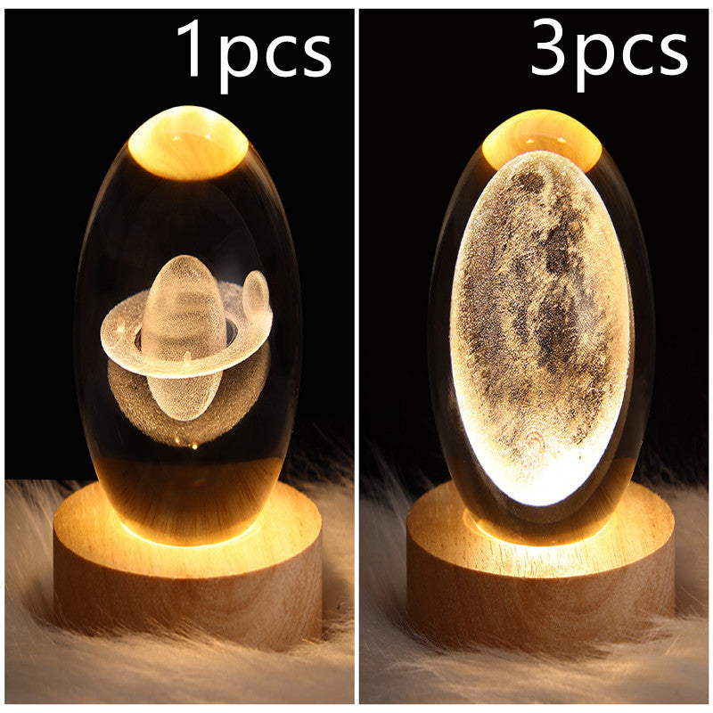 Lampe de Nuit 3D Galaxie LED pour Décoration Intérieure 39