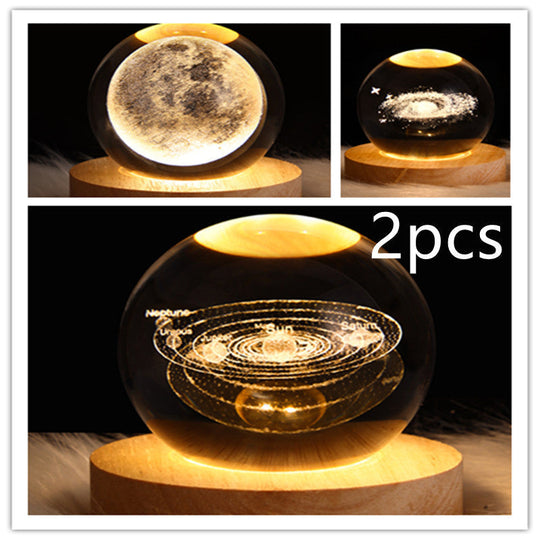 Lampe de Nuit 3D Galaxie LED pour Décoration Intérieure 43