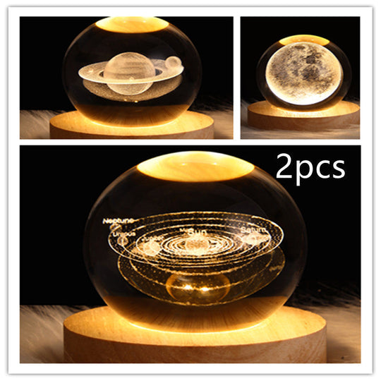 Lampe de Nuit 3D Galaxie LED pour Décoration Intérieure 49