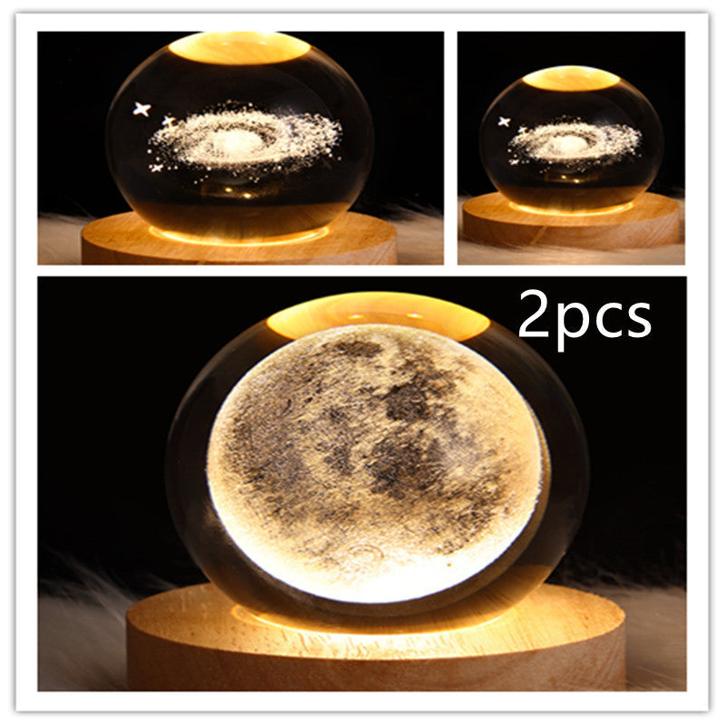 Lampe de Nuit 3D Galaxie LED pour Décoration Intérieure 54