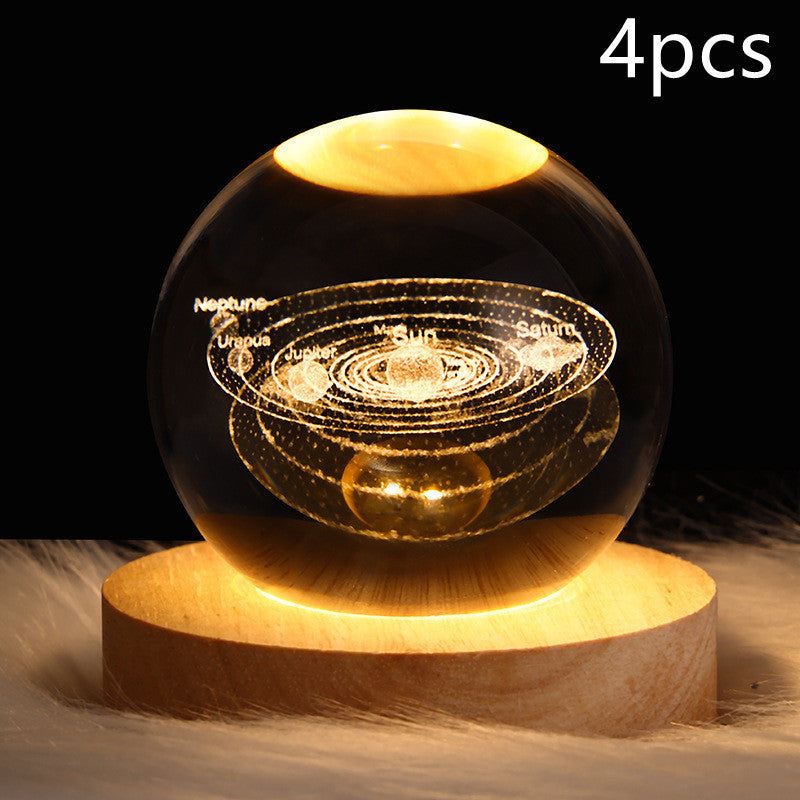 Lampe de Nuit 3D Galaxie LED pour Décoration Intérieure 56