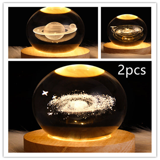 Lampe de Nuit 3D Galaxie LED pour Décoration Intérieure 9