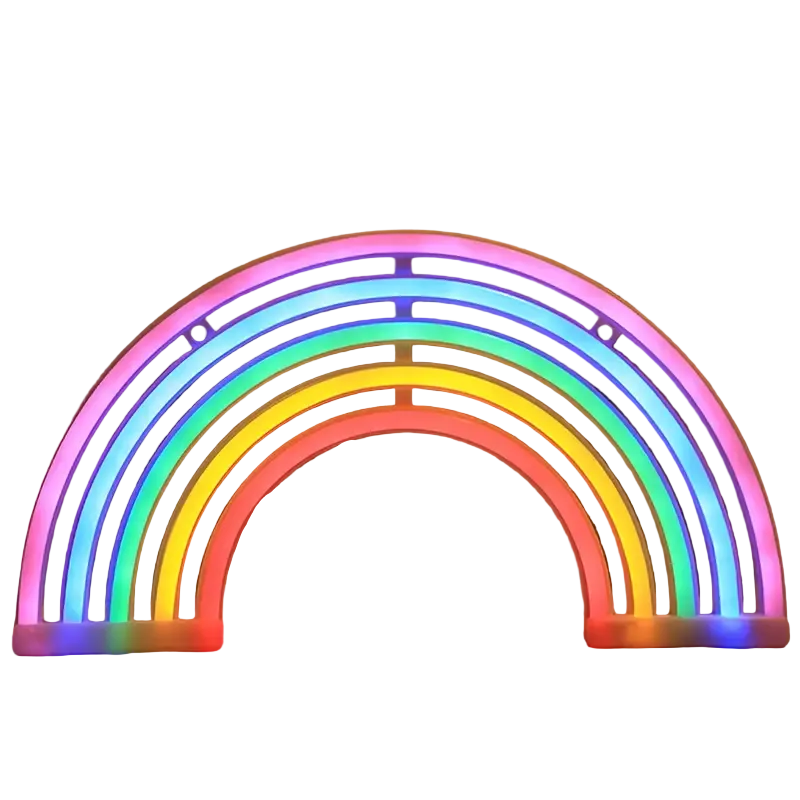 Lampe de Nuit Arc-en-Ciel Multicolore 0
