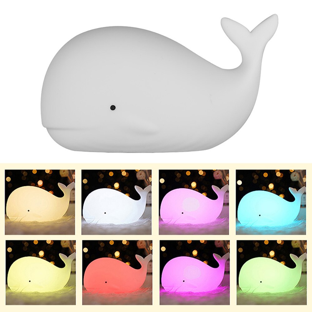 Lampe de Nuit Baleine Design Compact 0