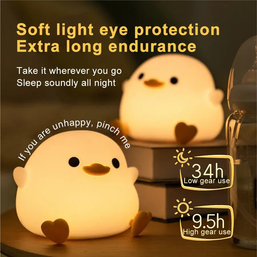 Lampe de Nuit Canard Charmante 3