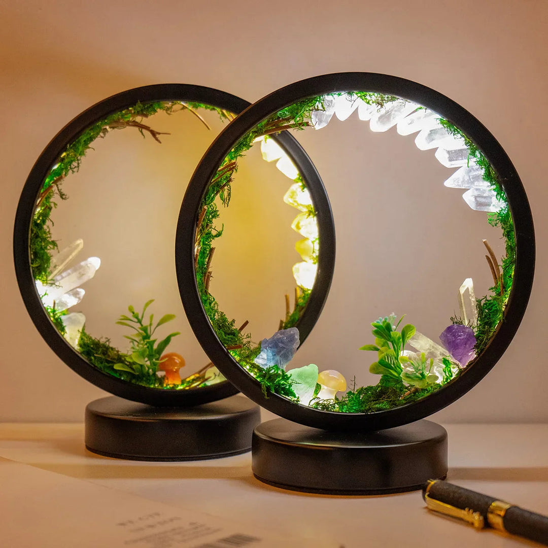 Lampe de Nuit Éclipse d'Enchantement Design Moderne 1