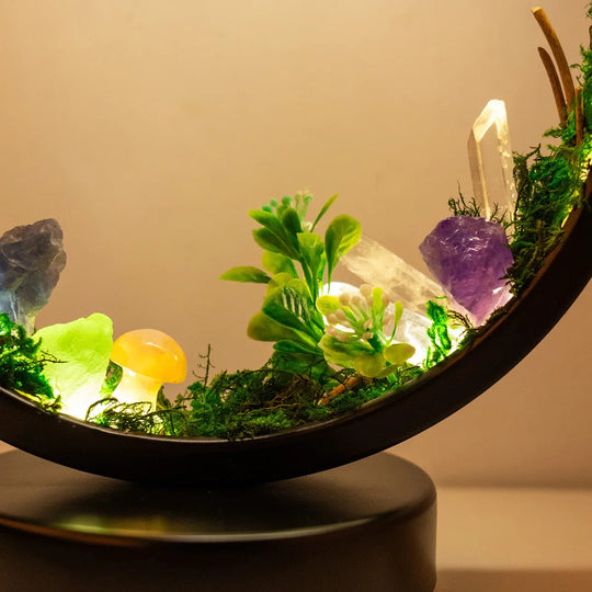 Lampe de Nuit Éclipse d'Enchantement Design Moderne 8