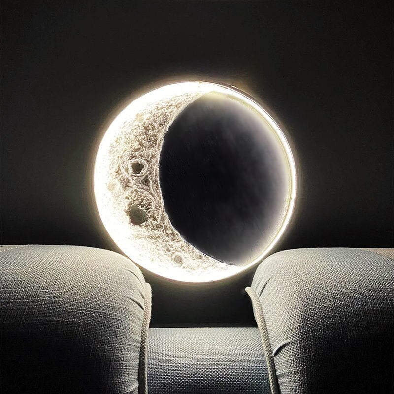 Lampe de Nuit Flottante DIY en Forme de Lune 0