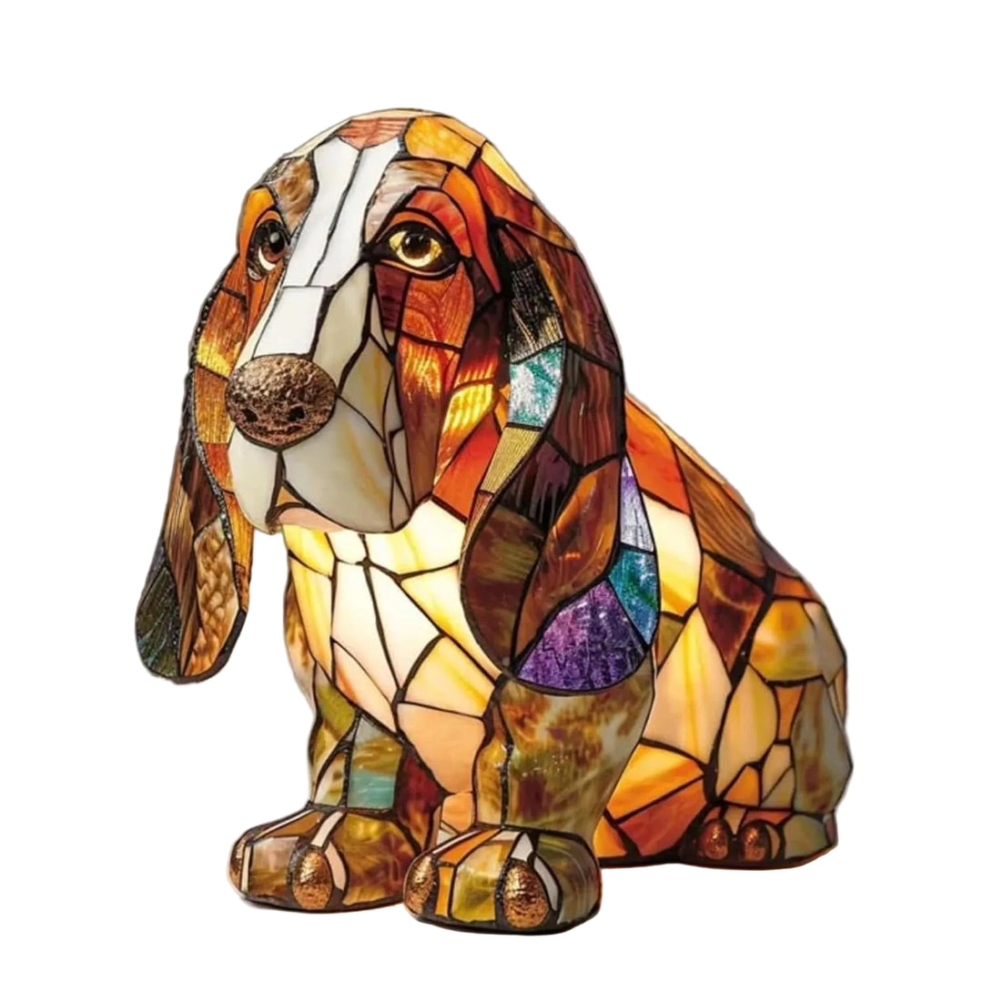 Lampe de Nuit LED Artistique Chiens 0