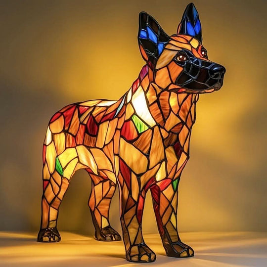 Lampe de Nuit LED Artistique Chiens 21