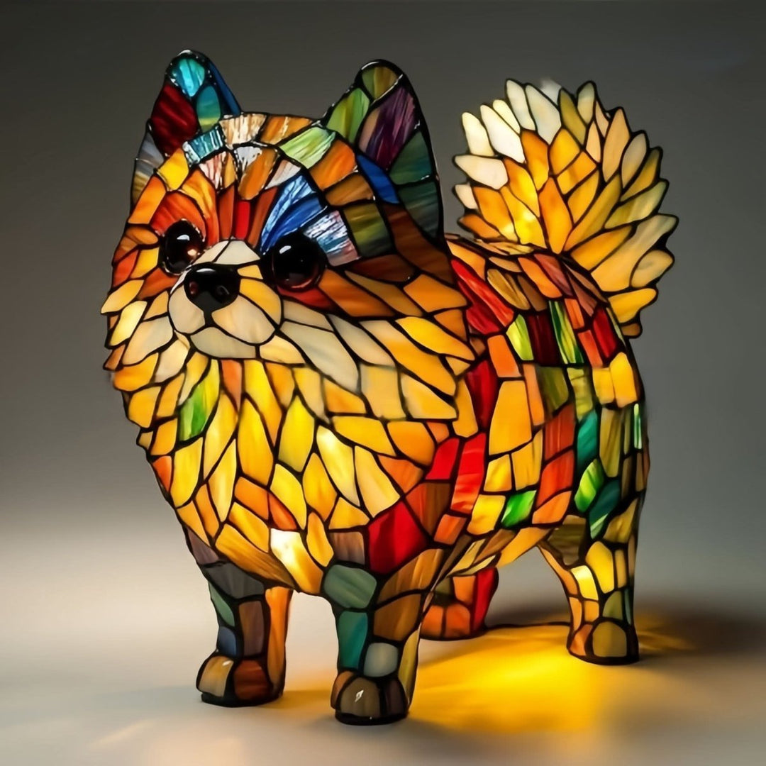 Lampe de Nuit LED Artistique Chiens 29