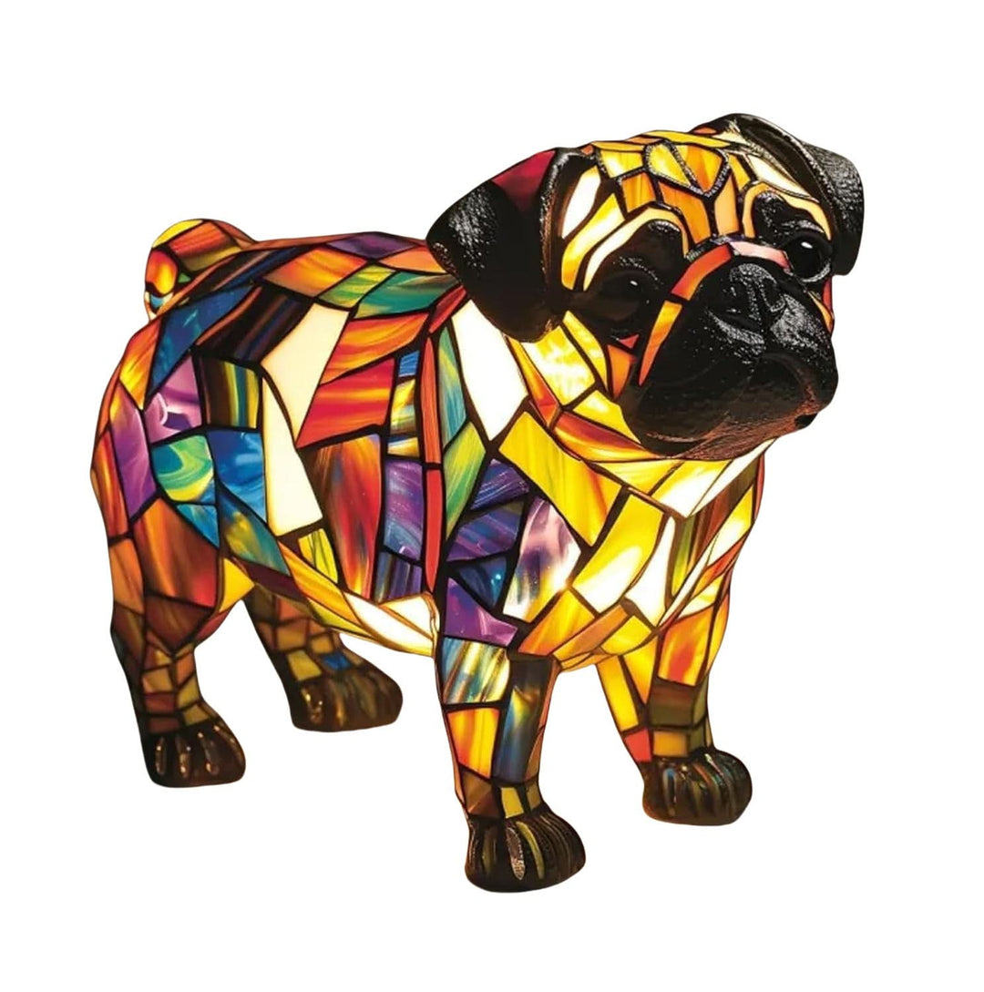 Lampe de Nuit LED Artistique Chiens 3