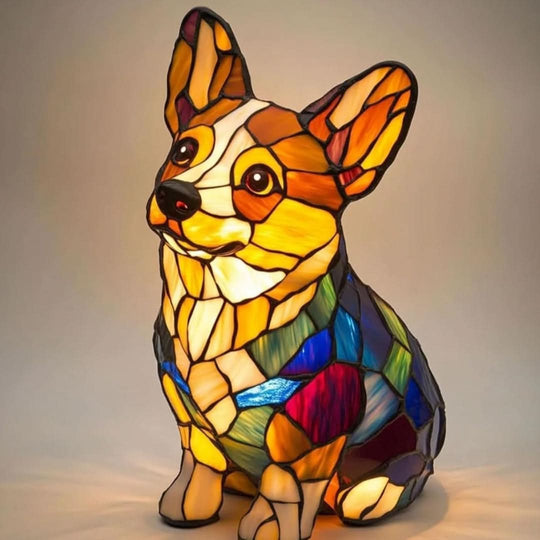 Lampe de Nuit LED Artistique Chiens 7