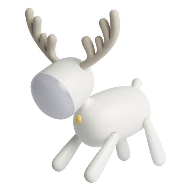 Lampe de Nuit LED Cerf Rotative 0