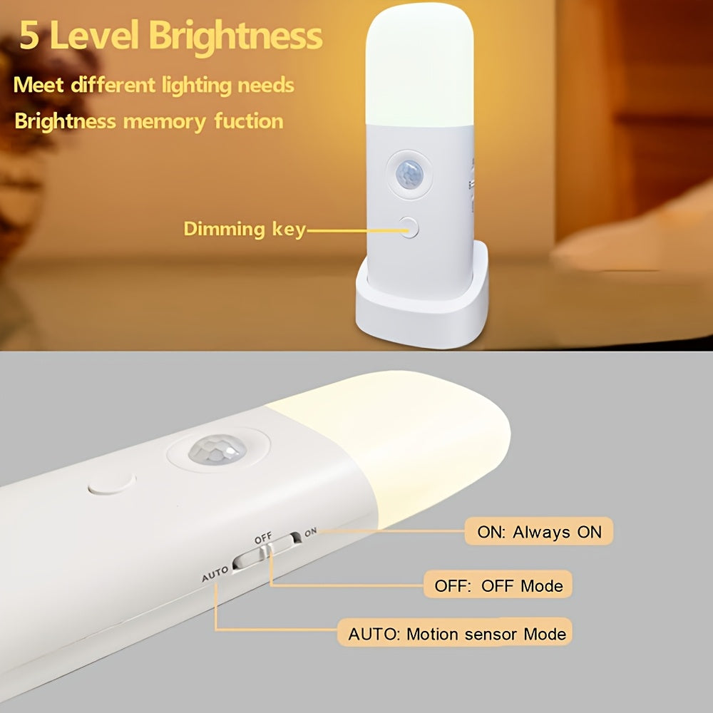 Lampe de Nuit LED Rechargeable avec Capteur de Mouvement 3