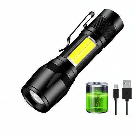 Lampe de Poche LED Étanche Ultra Puissante 1