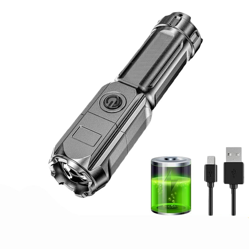 Lampe de Poche LED Étanche Ultra Puissante 2