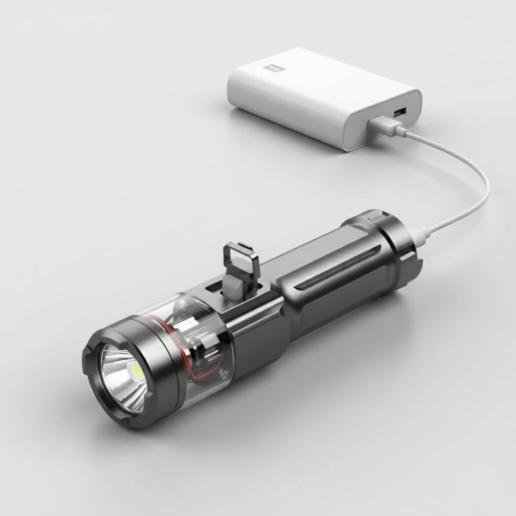 Lampe de Poche LED Étanche Ultra Puissante 3
