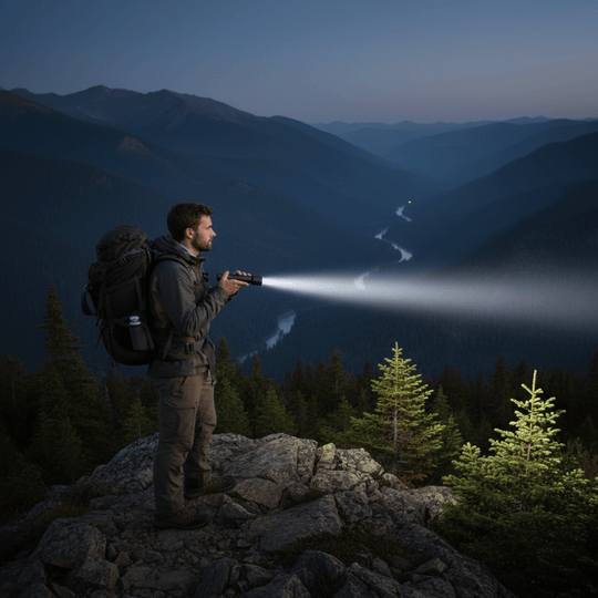 Lampe de Poche LED Puissante avec Zoom 0