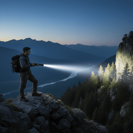 Lampe de Poche LED Puissante avec Zoom 1