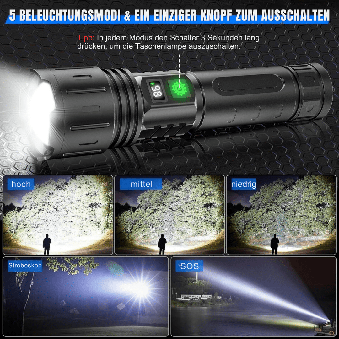 Lampe de Poche UltraBeam 100 000 Lumens Polyvalente 3