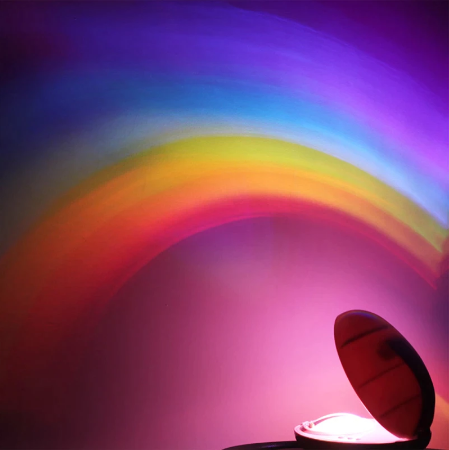 Lampe de Projection Arc-en-Ciel Design Moderne 0