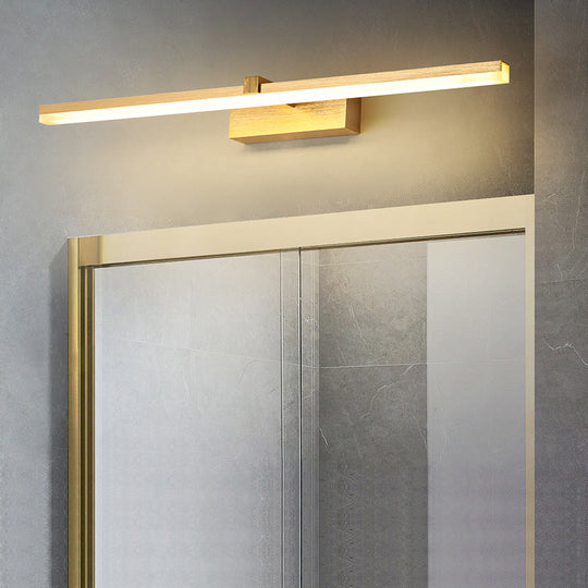 Lampe de Salle de Bain LED Dorée Moderne 1