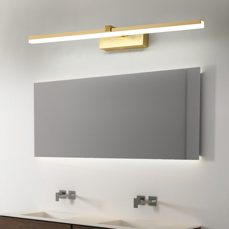 Lampe de Salle de Bain LED Dorée Moderne 2