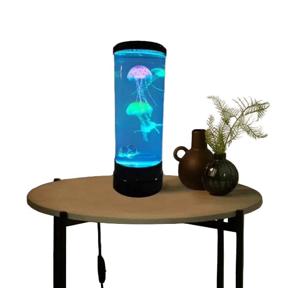 Lampe de Table Aquarium Méduses Design Moderne 0